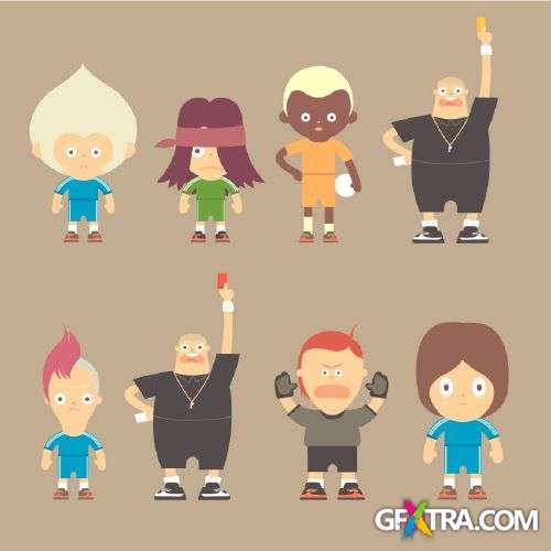 Cartoon Characters - Shutterstock 25xEPS