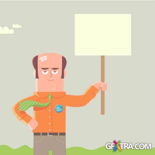 Cartoon Characters - Shutterstock 25xEPS