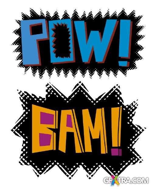 Cartoon Explosions - Shutterstock 50xEPS