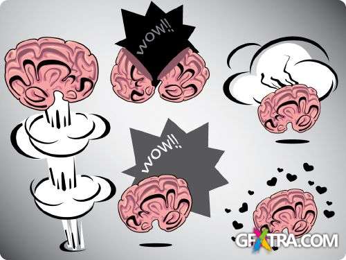 Cartoon Explosions - Shutterstock 50xEPS