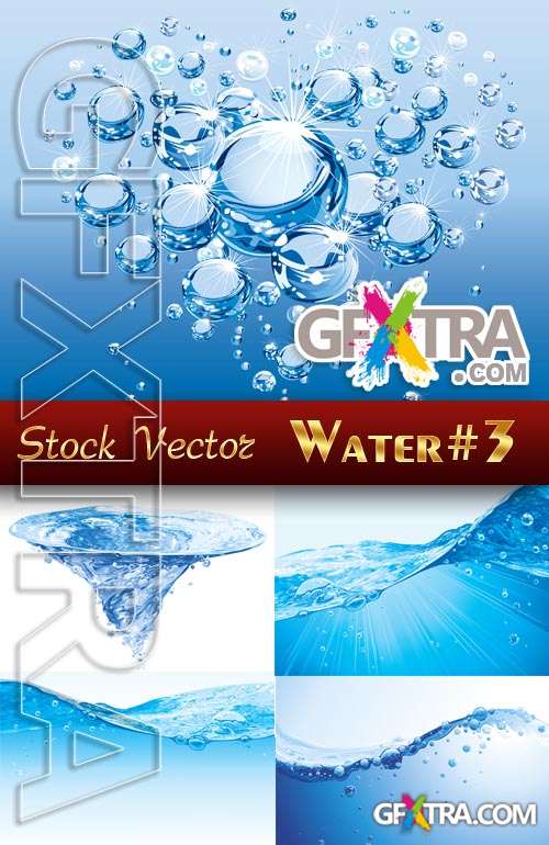 Vector Water #3 - Stock Vector