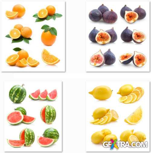 Fruit Collection - 25 HQ JPEG Stock Photo