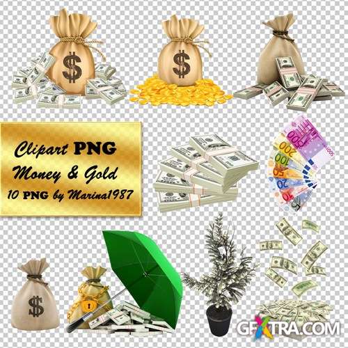 Clipart PNG - Money (Part 1)