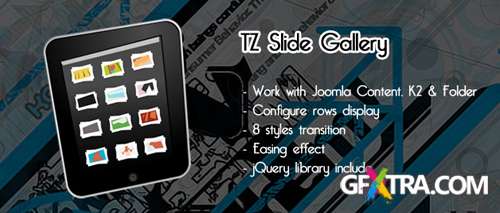 TemPlaza - TZ Slide Gallery v1.1 For Joomla 2.5 & 1.5