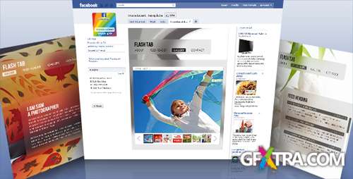 ActiveDen - Translucent - Facebook Fan Page Template (FB Timeline Resized) RETAIL