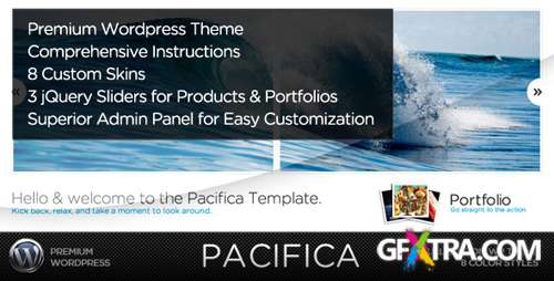ThemeForest - Pacifica WP v1.4 - A Premium Wordpress Portfolio Theme (Reupload)