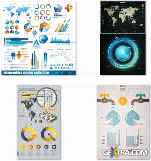 Infographics Collection #2 - 25 EPS Vector Stock