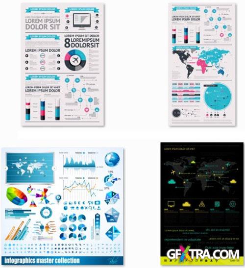 Infographics Collection #2 - 25 EPS Vector Stock