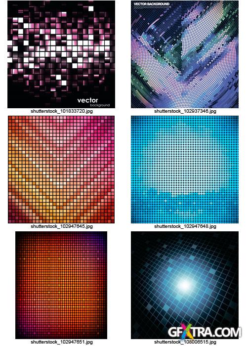 Amazing SS - Abstract Pixel Backgrounds 3, 30xEPS