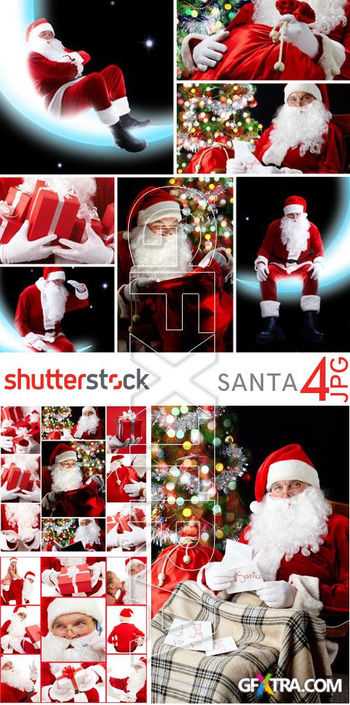 Santa, 4xJPGs Shutterstock