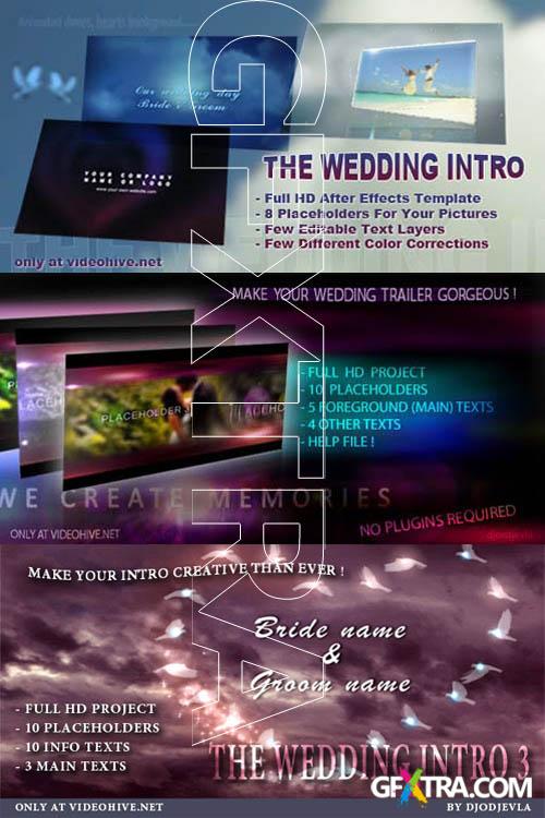 The Wedding Intro 1, 2, 3 - Project for After Effects (VideoHive)