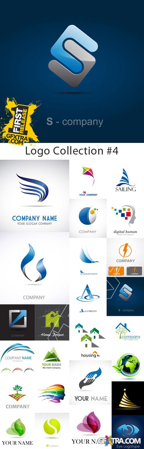 Logo Collection #4 - 25 AI Vector Stock