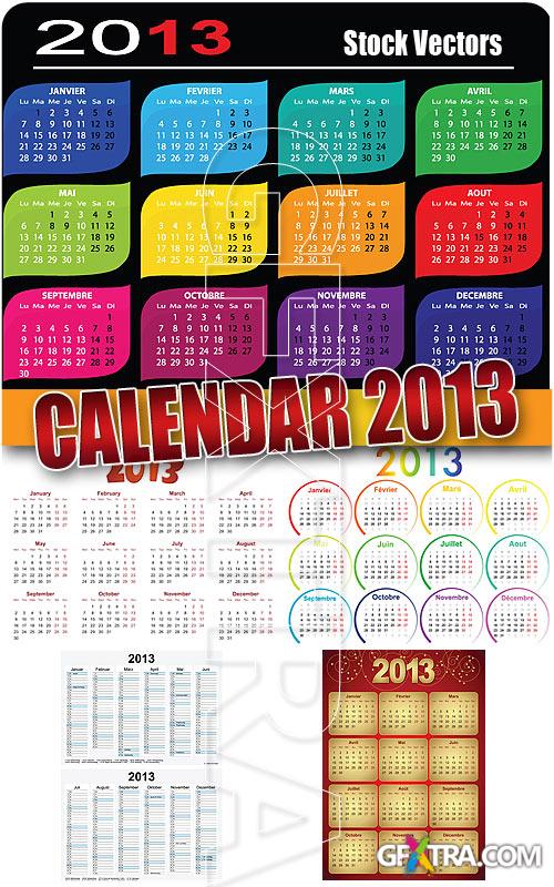 Calendar 2013 #4 - Stock Vectors