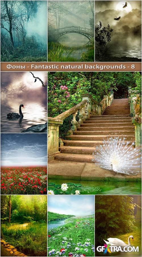 Fantastic Natural Backgrounds 8 - Fantasy Images For Creative Design