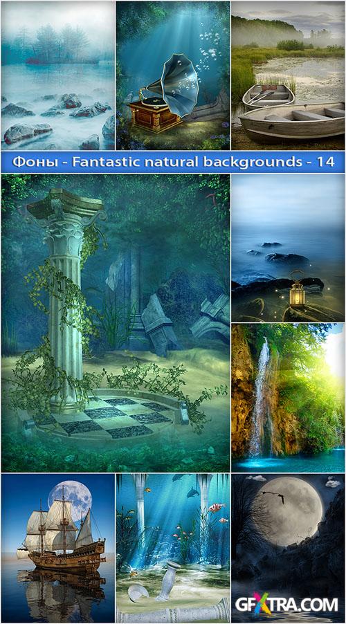 Fantastic Natural Backgrounds 14 - Fantasy Images For Creative Design