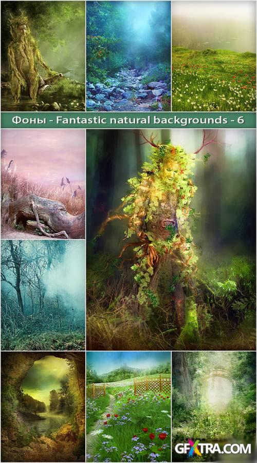 Fantastic Natural Backgrounds 6 - Fantasy Images For Creative Design
