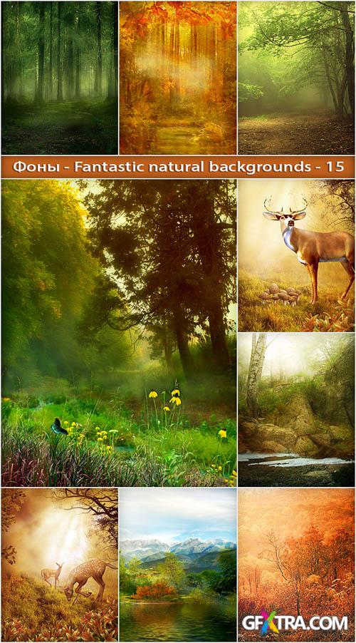 Fantastic Natural Backgrounds 15 - Fantasy Images For Creative Design