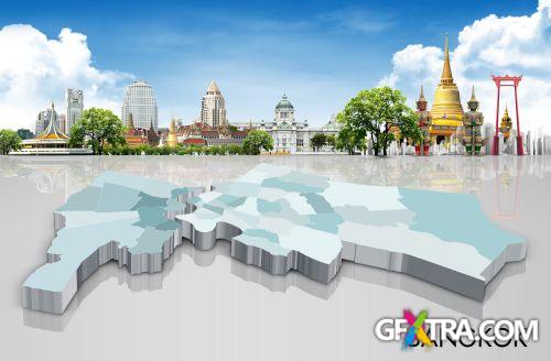 Thailand Trip Concept - Shutterstock 42xjpg