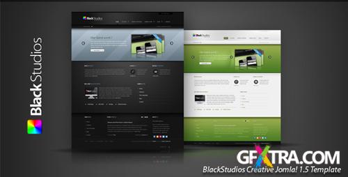 ThemeForest - BlackStudios v1.3.0 Creative Joomla! 2.5 Template