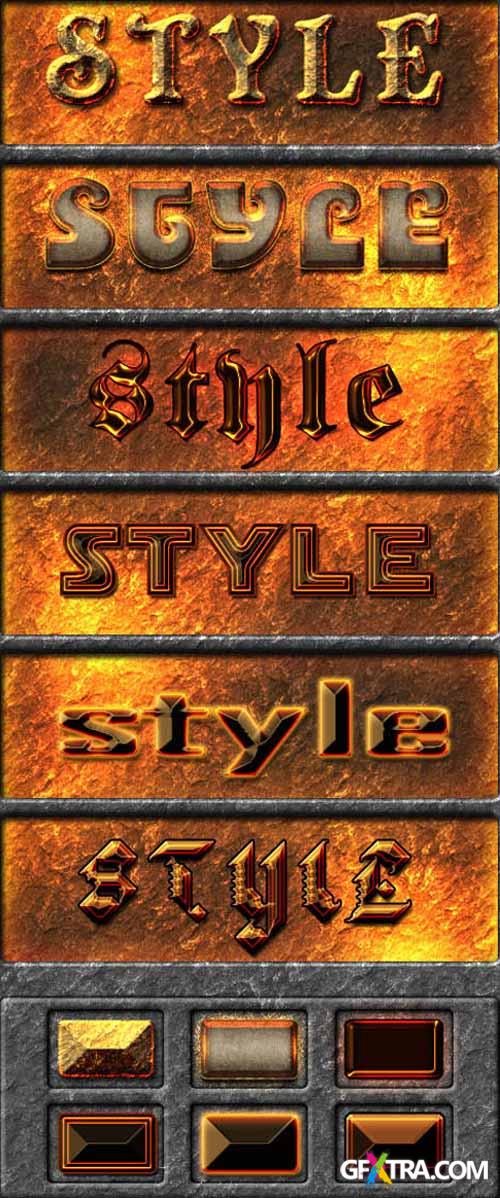 Fire and Lava Styles for PS