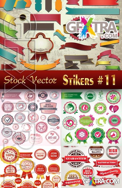 Stickers. SALE #11 - Stock Vector