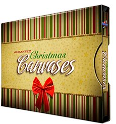 Animated Christmas Canvases 1