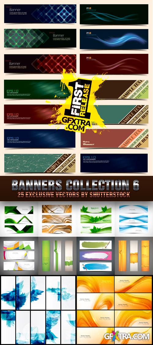 Amazing SS - Banners Collection 6, 25xEPS