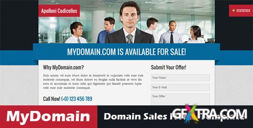 ThemeForest - MyDomain - Domain for sale HTML5 template