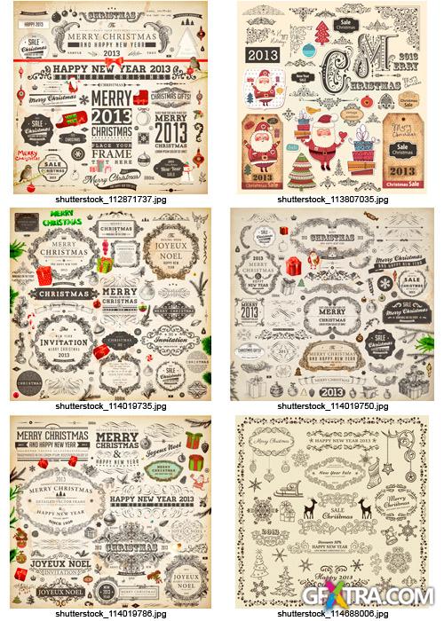 Amazing SS - Christmas Decorative Ornaments, 25xEPS