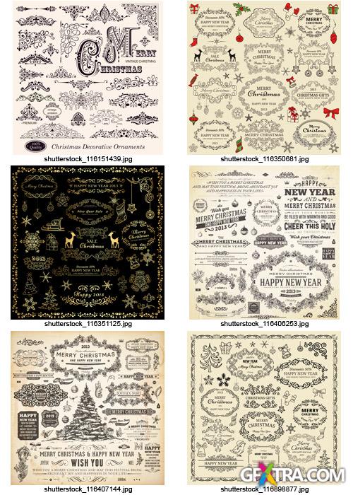 Amazing SS - Christmas Decorative Ornaments, 25xEPS