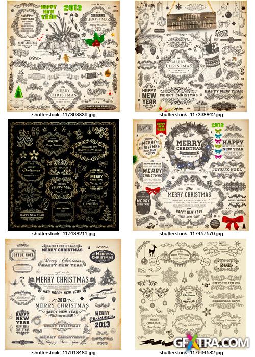 Amazing SS - Christmas Decorative Ornaments, 25xEPS