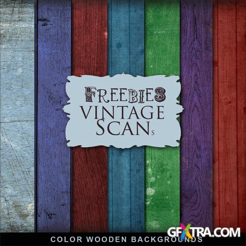 Textures - Color Wooden Backgrounds For Creative Design