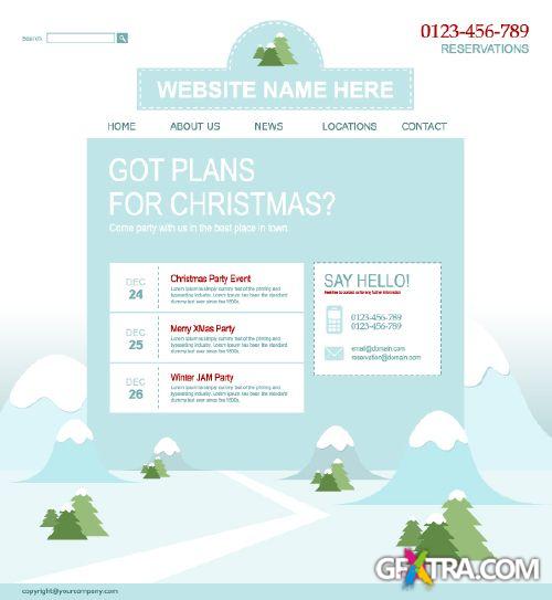 Snow Design Elements 41xEPS