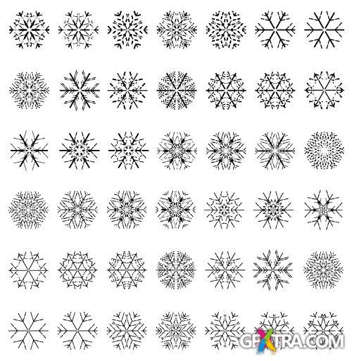 Snow Design Elements 41xEPS
