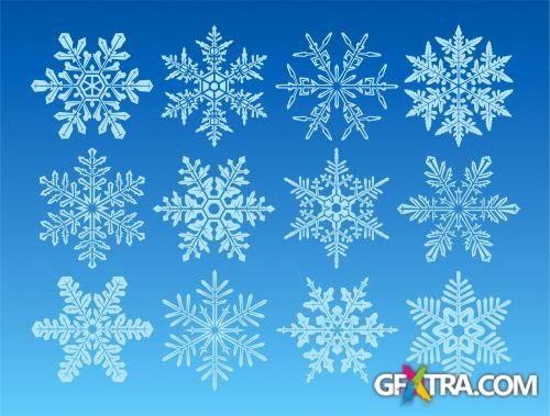 Snow Design Elements 27xEPS