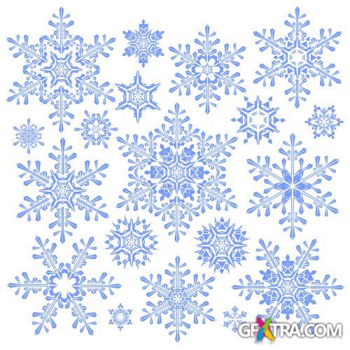 Snow Design Elements 27xEPS