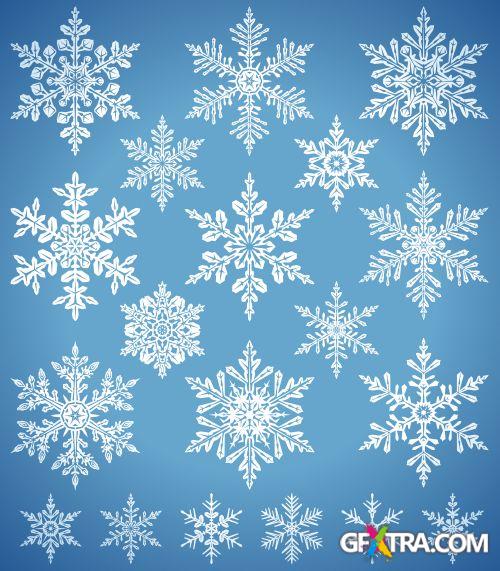 Snow Design Elements 27xEPS