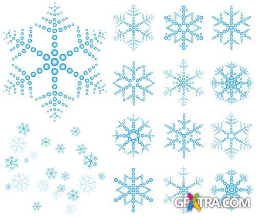 Snow Design Elements 27xEPS