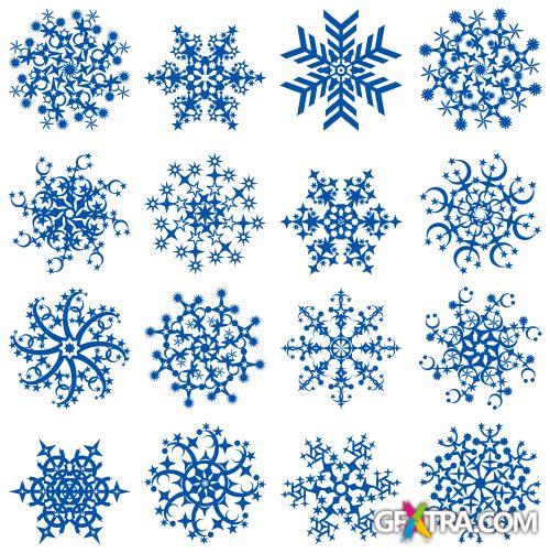 Snow Design Elements 27xEPS