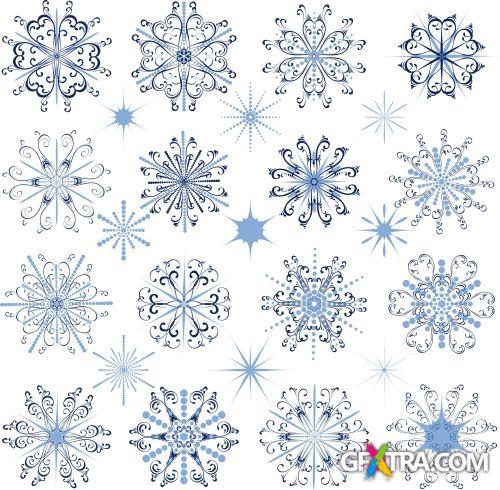 Snow Design Elements 27xEPS