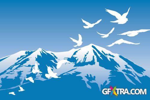 Snow Design Elements 27xEPS