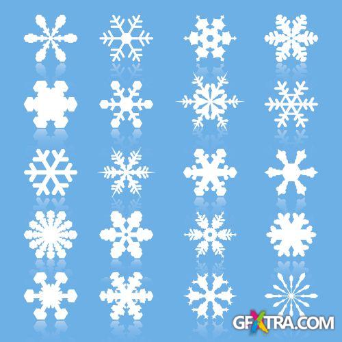 Snow Design Elements 27xEPS