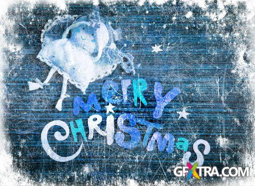 Vintage Christmas Backgrounds 50xJPG