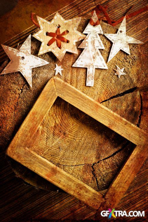 Vintage Christmas Backgrounds 50xJPG