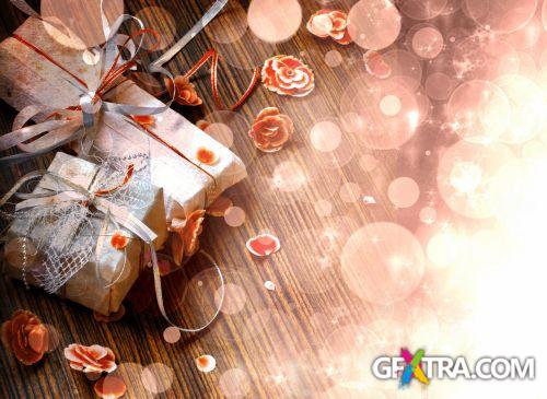 Vintage Christmas Backgrounds 50xJPG