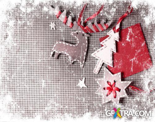 Vintage Christmas Backgrounds 50xJPG