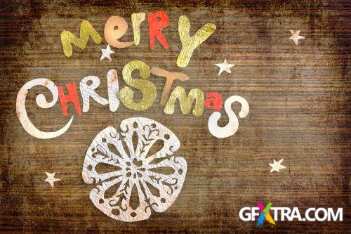 Vintage Christmas Backgrounds 50xJPG
