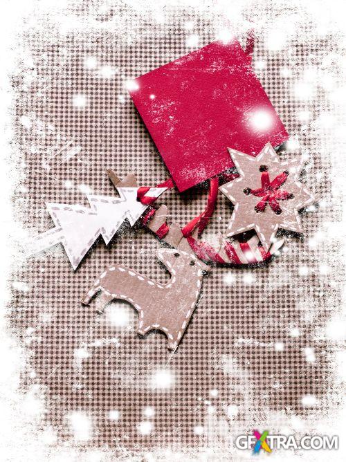 Vintage Christmas Backgrounds 50xJPG