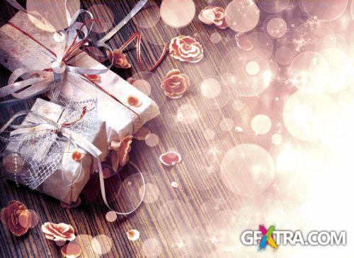 Vintage Christmas Backgrounds 50xJPG