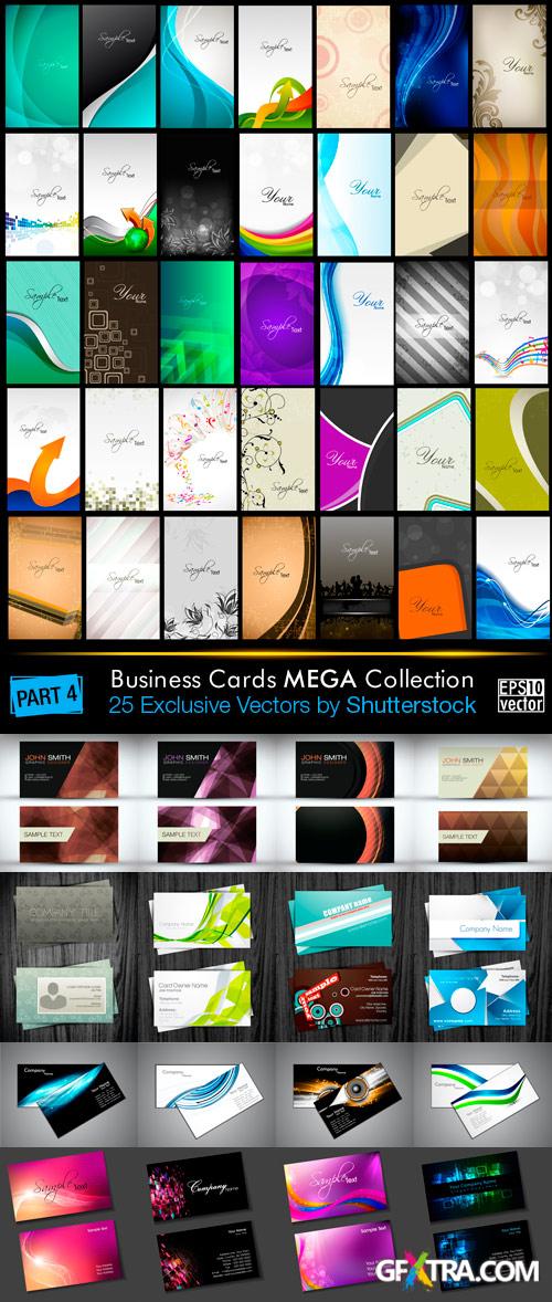 Business Cards Mega Collection #4, 25xEPS